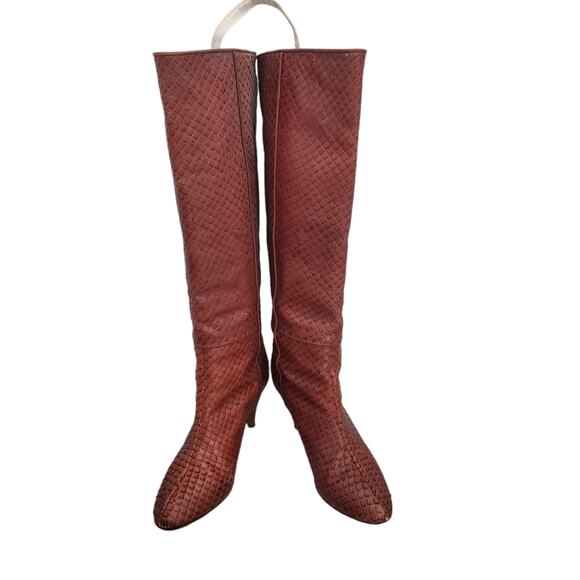 Loeffler Randall Vintage Astrid Anaconda Boots (US6.5) - Picture 1 of 6